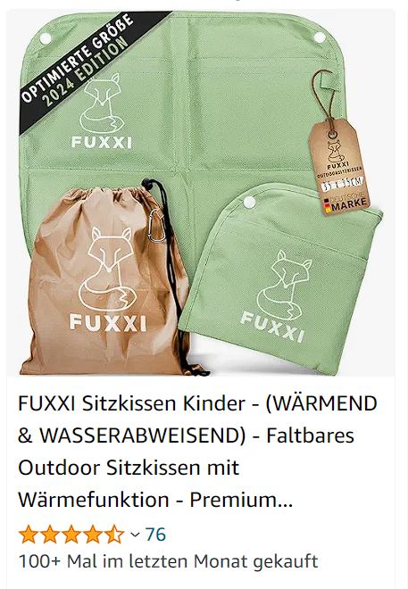 Bestseller Rang Fuxxi Amazon